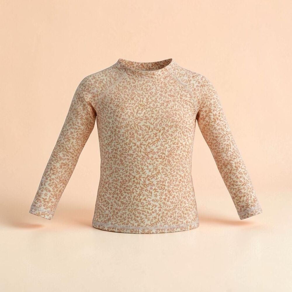 Rylee + Cru Floral Rash Guard 2-3T